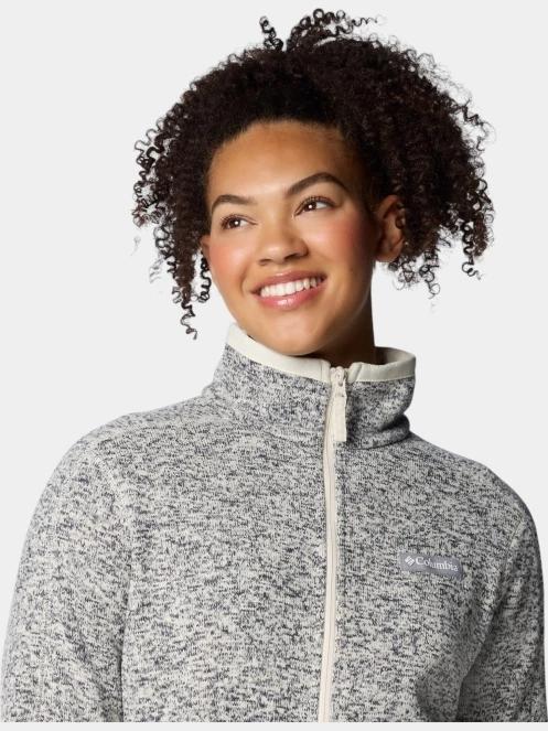 Columbia Sweater Weather Full Zip II női polár pulóver homok színben 6