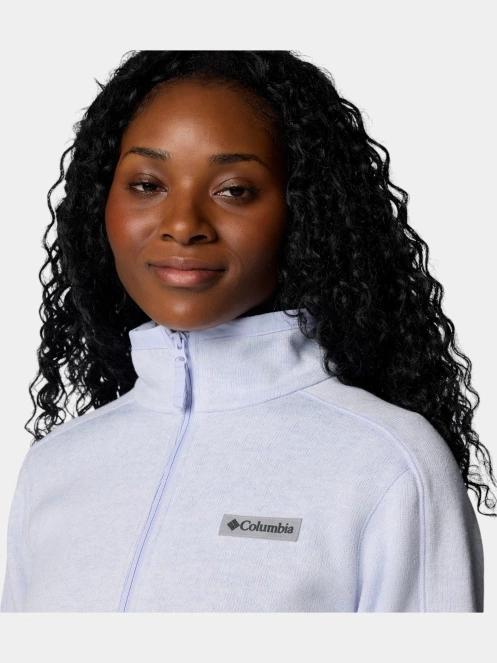Columbia Sweater Weather Full Zip II női polár pulóver kék színben 7