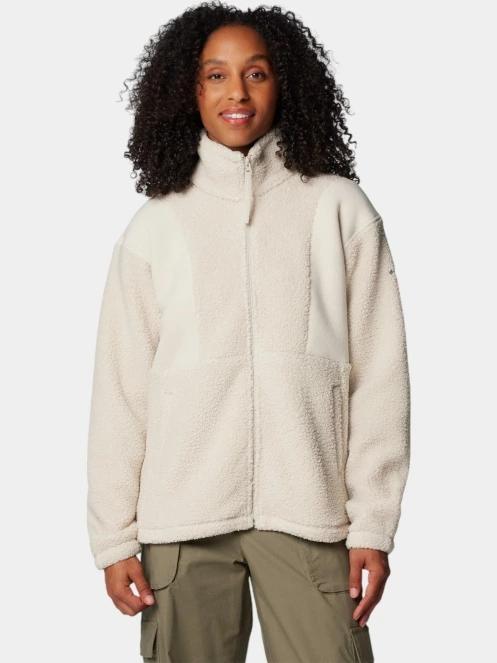 Columbia Panorama Full Zip II női polár pulóver homok színben 2