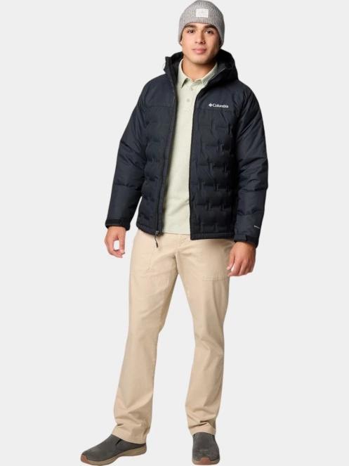 Columbia Grand Trek III Down Hooded Jacket férfi pehelykabát fekete színben 5