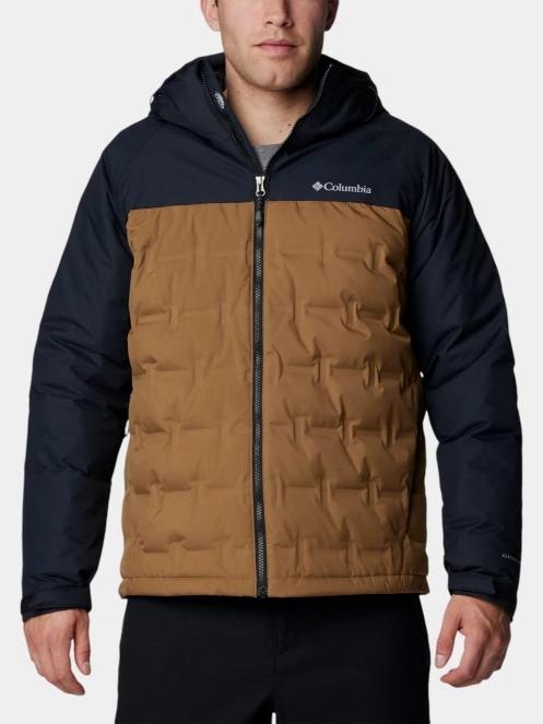 Columbia Grand Trek III Down Hooded Jacket férfi pehelykabát barna színben 2