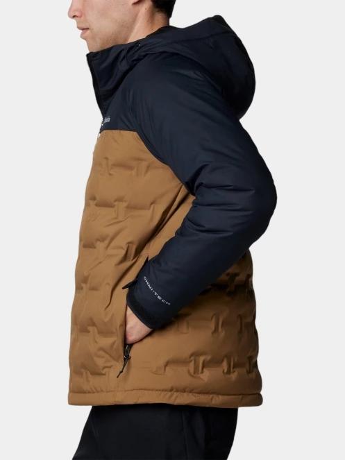 Columbia Grand Trek III Down Hooded Jacket férfi pehelykabát barna színben 3