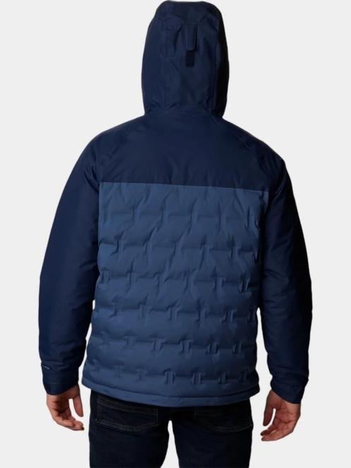 Columbia Grand Trek III Down Hooded Jacket férfi pehelykabát kék színben 4