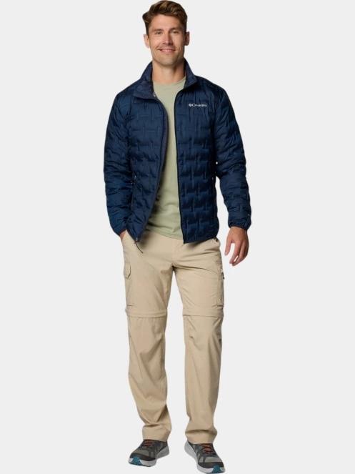 Columbia Delta Ridge II Down Jacket férfi pehelykabát kék színben 5