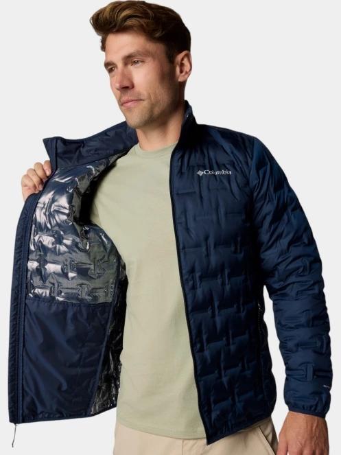 Columbia Delta Ridge II Down Jacket férfi pehelykabát kék színben 7