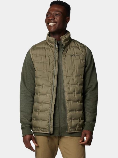 Columbia Delta Ridge II Down Vest férfi mellény zöld színben 2