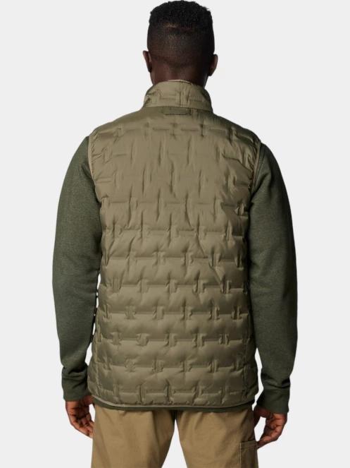 Columbia Delta Ridge II Down Vest férfi mellény zöld színben 4