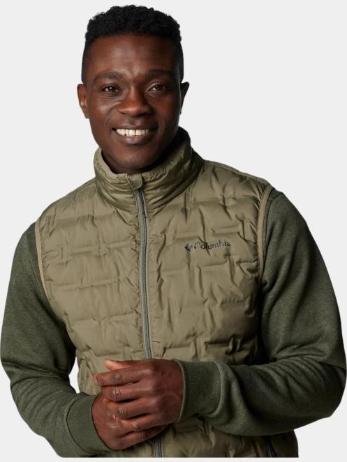 Columbia Delta Ridge II Down Vest férfi mellény zöld színben 6