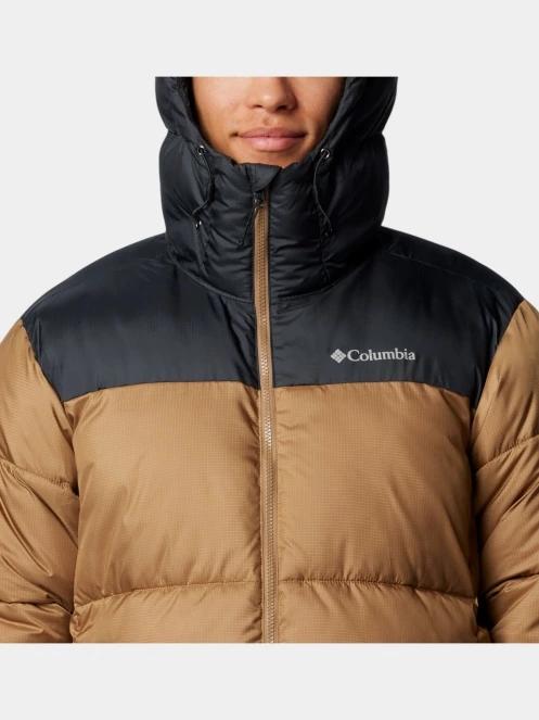 Columbia Puffect II Hooded Jacket férfi télikabát barna színben 7