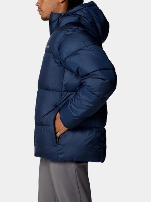 Columbia Puffect II Hooded Jacket férfi télikabát kék színben 3