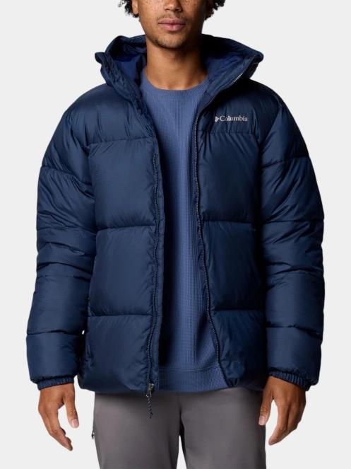 Columbia Puffect II Hooded Jacket férfi télikabát kék színben 5