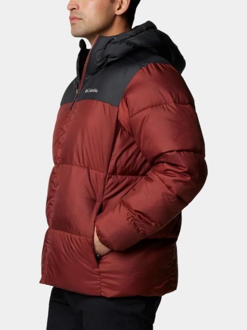 Columbia Puffect II Hooded Jacket férfi télikabát piros színben 3