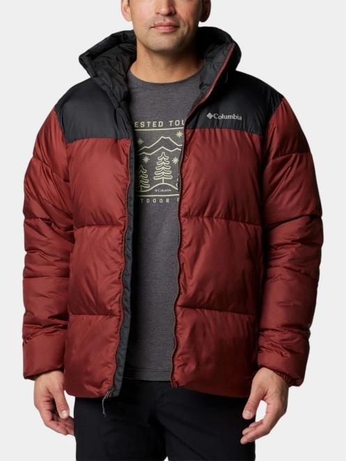Columbia Puffect II Hooded Jacket férfi télikabát piros színben 5