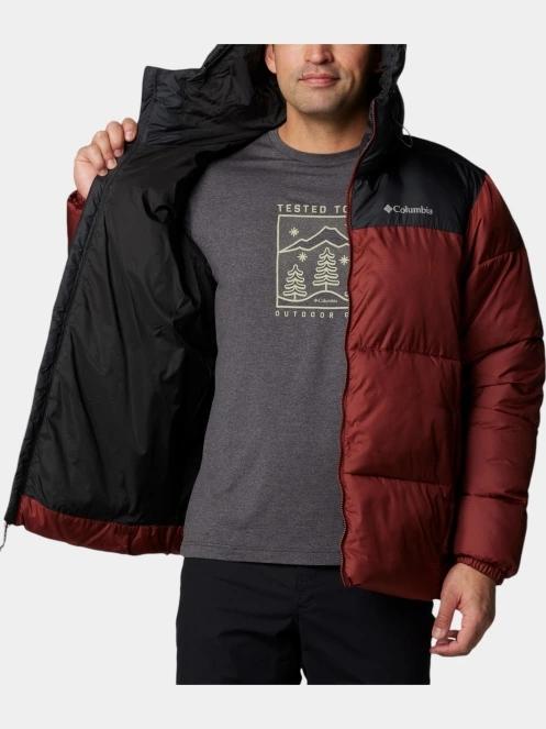 Columbia Puffect II Hooded Jacket férfi télikabát piros színben 6