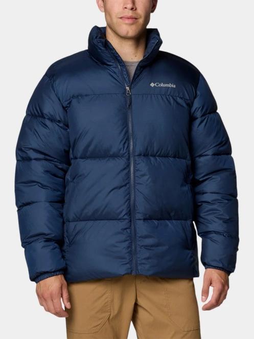 Columbia Puffect III Jacket férfi télikabát kék színben 2