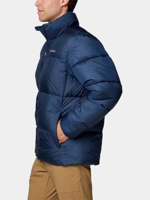 Columbia Puffect III Jacket férfi télikabát kék színben 3