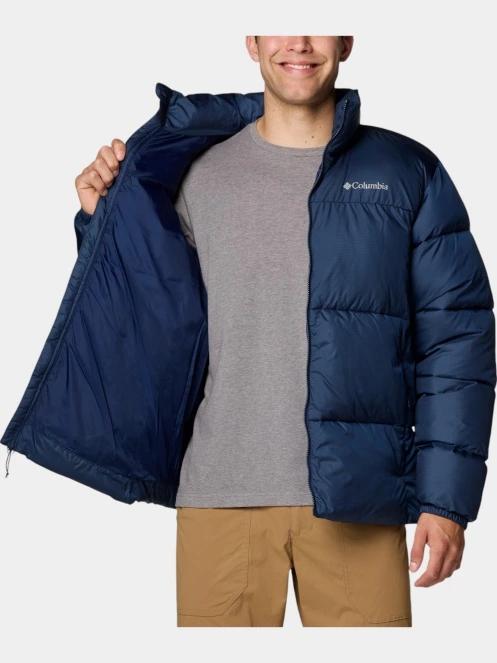 Columbia Puffect III Jacket férfi télikabát kék színben 6