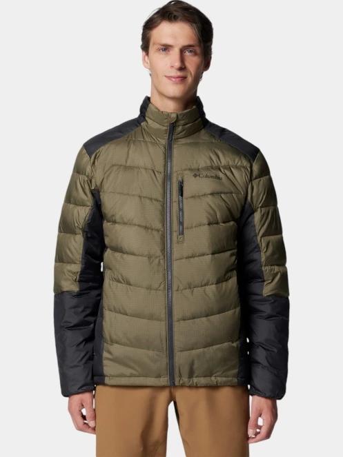 Columbia Labyrinth Loop II Jacket férfi átmeneti kabát zöld színben 2
