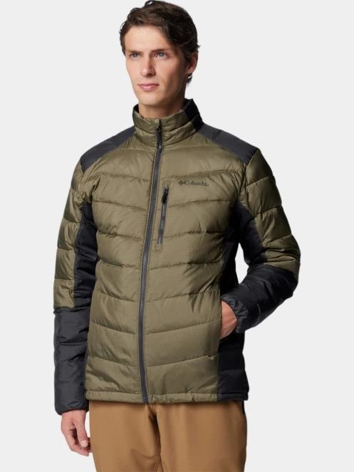 Columbia Labyrinth Loop II Jacket férfi átmeneti kabát zöld színben 3