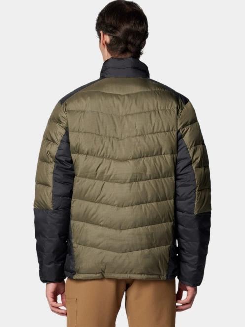 Columbia Labyrinth Loop II Jacket férfi átmeneti kabát zöld színben 4