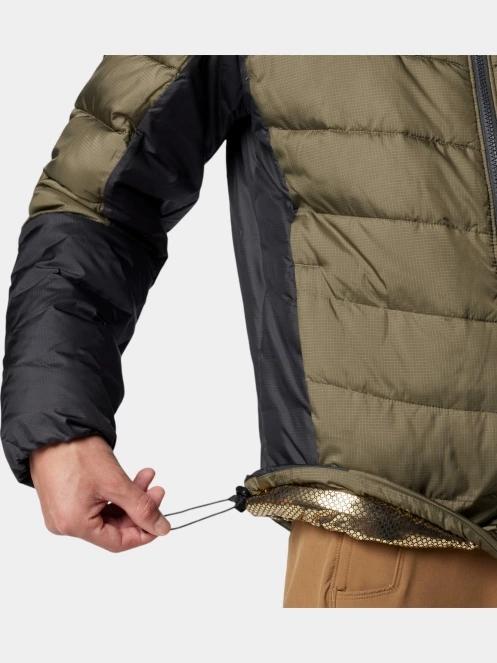 Columbia Labyrinth Loop II Jacket férfi átmeneti kabát zöld színben 8