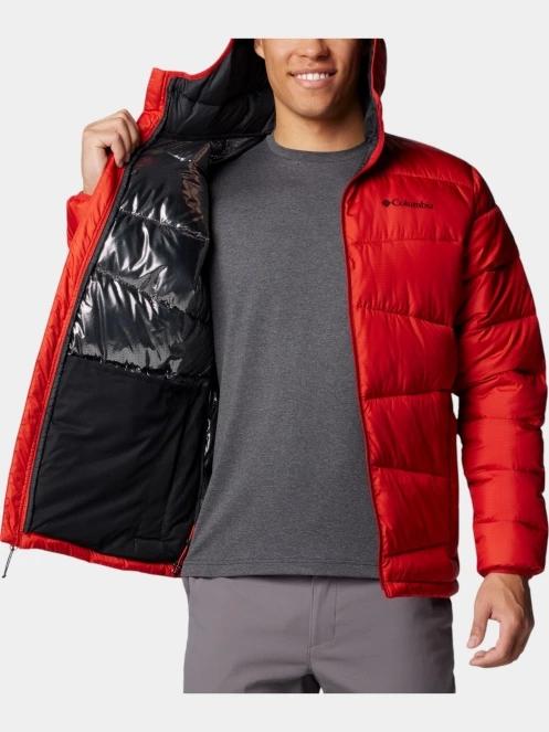 Columbia FIVemile Butte II Hooded Jacket férfi télikabát piros színben 6