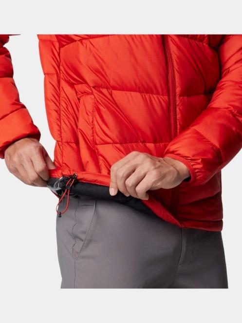 Columbia FIVemile Butte II Hooded Jacket férfi télikabát piros színben 7