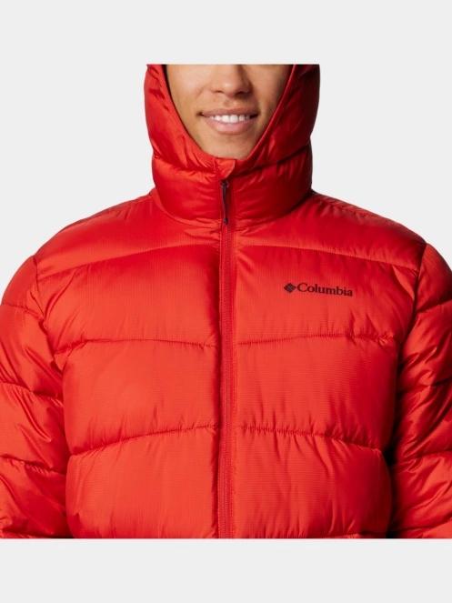 Columbia FIVemile Butte II Hooded Jacket férfi télikabát piros színben 8