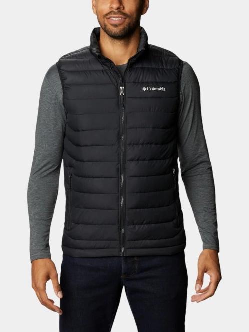 Columbia Powder Lite II Vest férfi mellény fekete színben 2