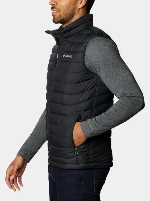 Columbia Powder Lite II Vest férfi mellény fekete színben 3