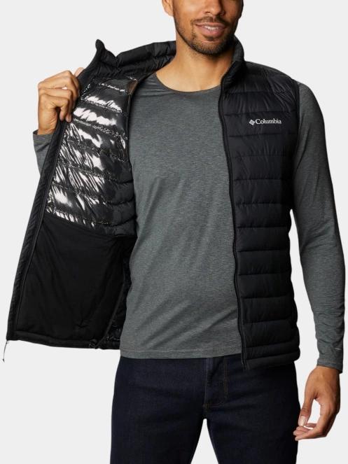 Columbia Powder Lite II Vest férfi mellény fekete színben 6