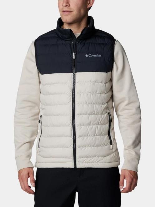 Columbia Powder Lite II Vest férfi mellény homok színben 2
