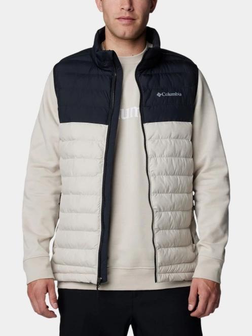 Columbia Powder Lite II Vest férfi mellény homok színben 5