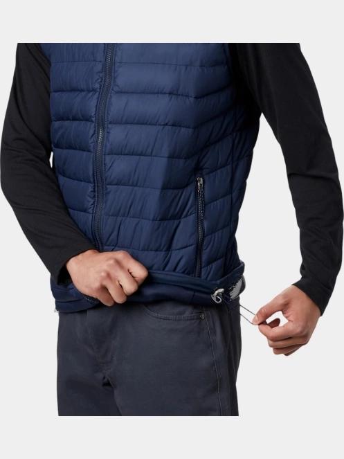 Columbia Powder Lite II Vest férfi mellény kék színben 6