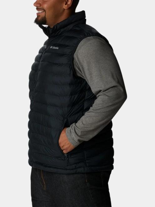 Columbia Powder Lite II Vest férfi mellény fekete színben 3