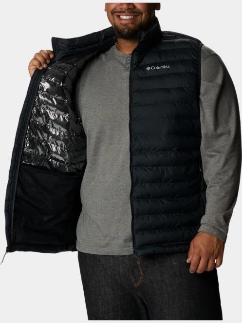 Columbia Powder Lite II Vest férfi mellény fekete színben 7