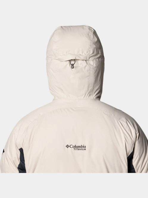 Columbia Roaring Fork II Down Jacket férfi steppelt síkabát homok színben 7