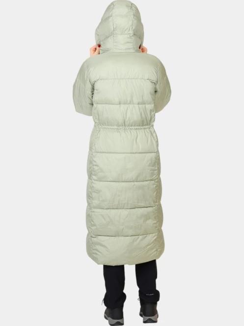 Columbia Puffect II Long Jacket női télikabát zöld színben 4