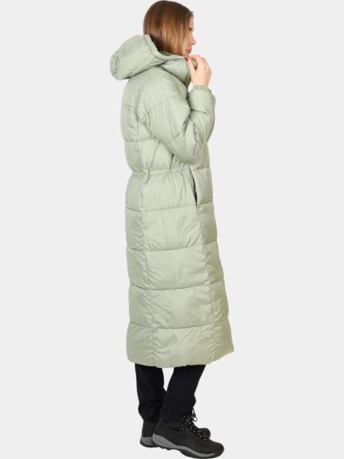 Columbia Puffect II Long Jacket női télikabát zöld színben 5