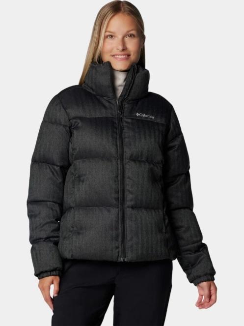 Columbia Puffect Herringbone Jacket női télikabát fekete színben 2