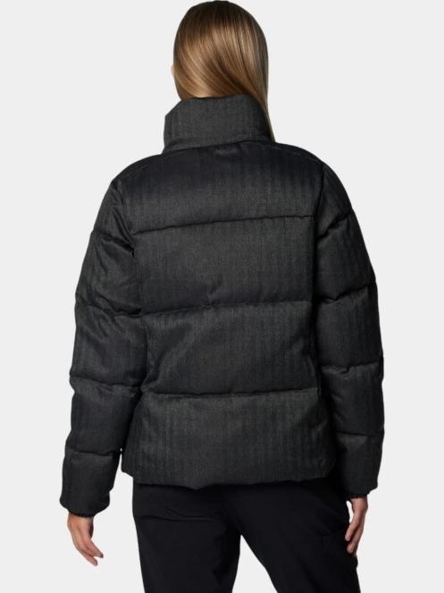 Columbia Puffect Herringbone Jacket női télikabát fekete színben 4