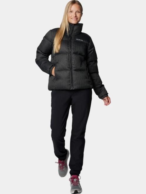 Columbia Puffect Herringbone Jacket női télikabát fekete színben 5