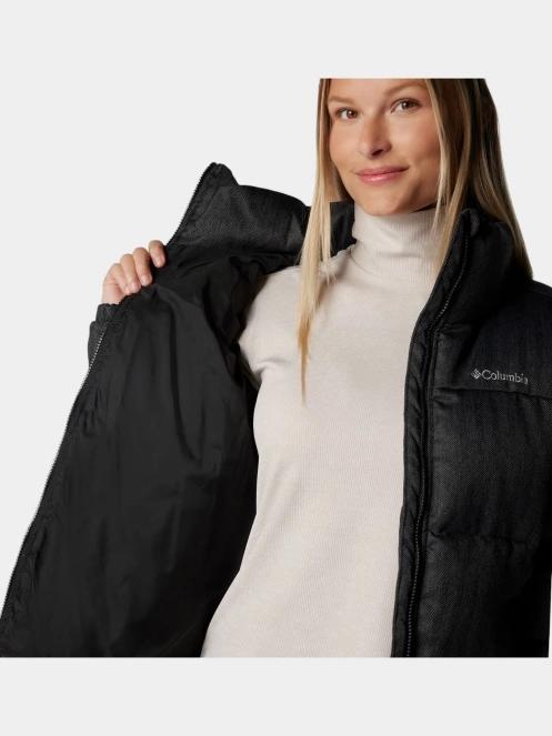 Columbia Puffect Herringbone Jacket női télikabát fekete színben 6