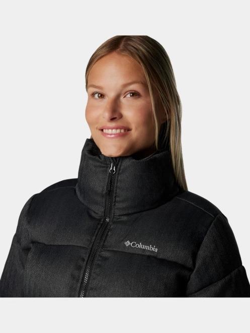 Columbia Puffect Herringbone Jacket női télikabát fekete színben 8