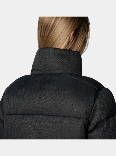 Columbia Puffect Herringbone Jacket női télikabát fekete színben 9
