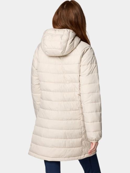 Columbia Powder Lite II Mid Jacket női steppelt átmeneti kabát homok színben 4