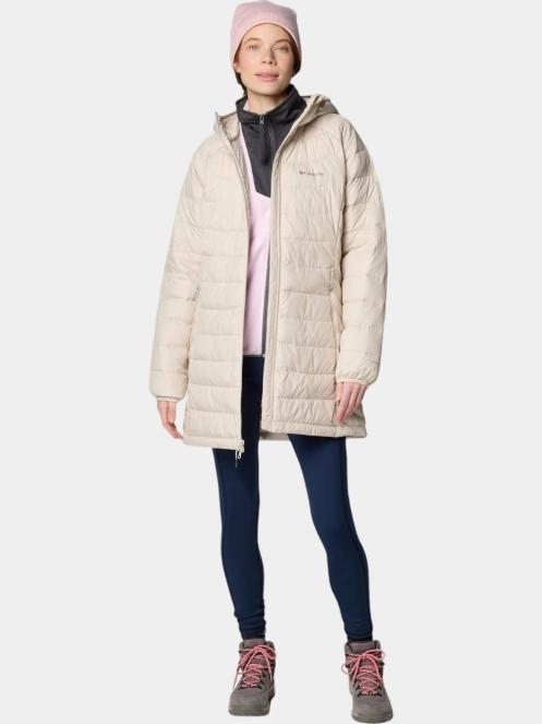 Columbia Powder Lite II Mid Jacket női steppelt átmeneti kabát homok színben 5