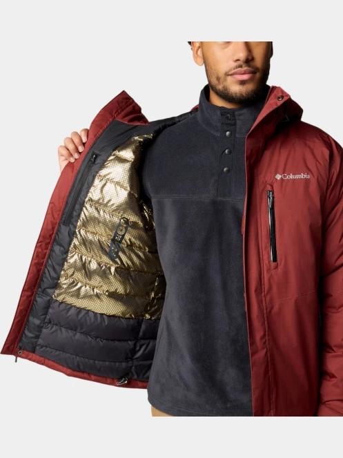 Columbia Oak Harbor II Insulated Jacket férfi télikabát piros színben 7