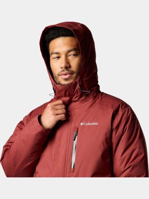 Columbia Oak Harbor II Insulated Jacket férfi télikabát piros színben 8