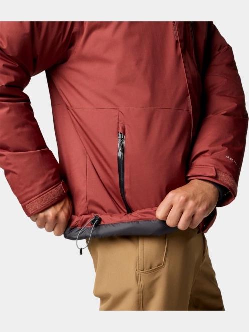Columbia Oak Harbor II Insulated Jacket férfi télikabát piros színben 9